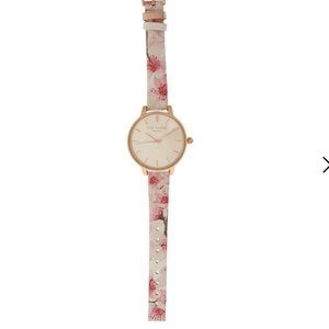 Ted Baker leather flower strap